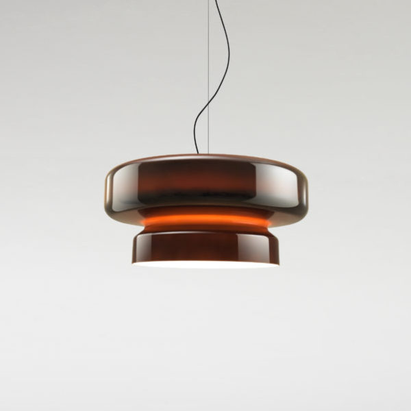lampara de techo de diseño marron